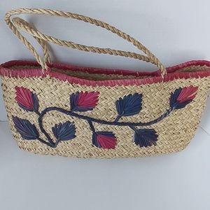 Straw Shoulder Bag